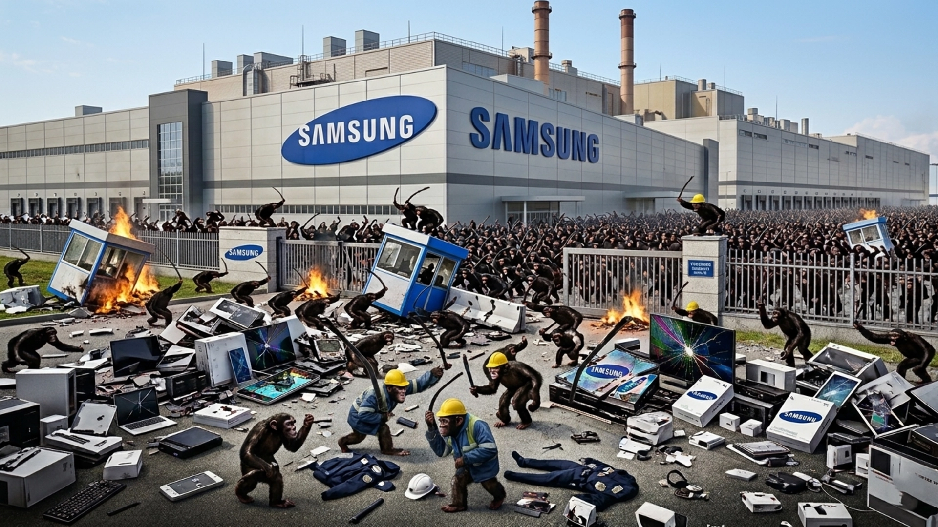 Сотрудники Samsung планируют забастовку, требуя поделиться частью прибыли