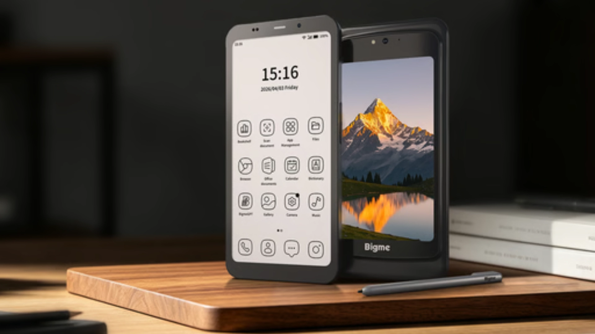 Bigme представила смартфон HiBreak Dual 2 с двумя дисплеями