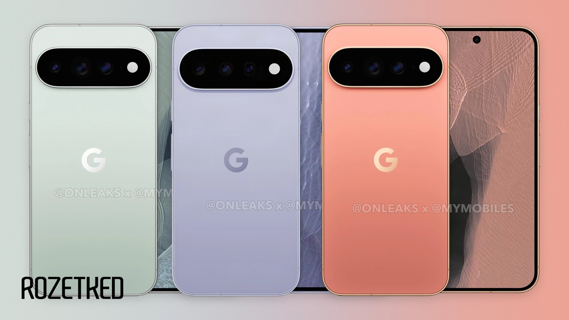 Утекли полные рендеры Google Pixel 11 и 11 Pro