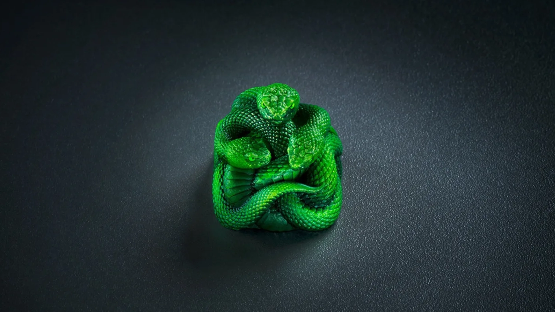Razer выпустила коллекционный кейкап Artisan в виде своего логотипа