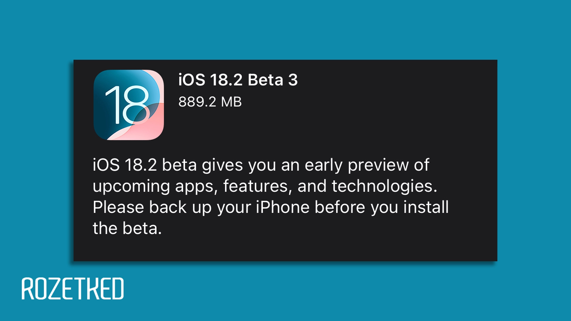 Apple выпустила iOS 18.2 beta 3. Что нового?
