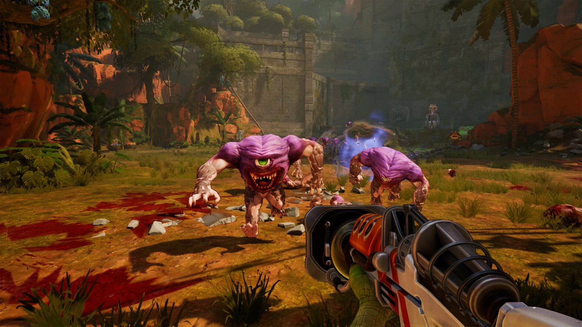 На ПК и консолях вышла Serious Sam: Shatterverse — кооперативный roguelike-шутер