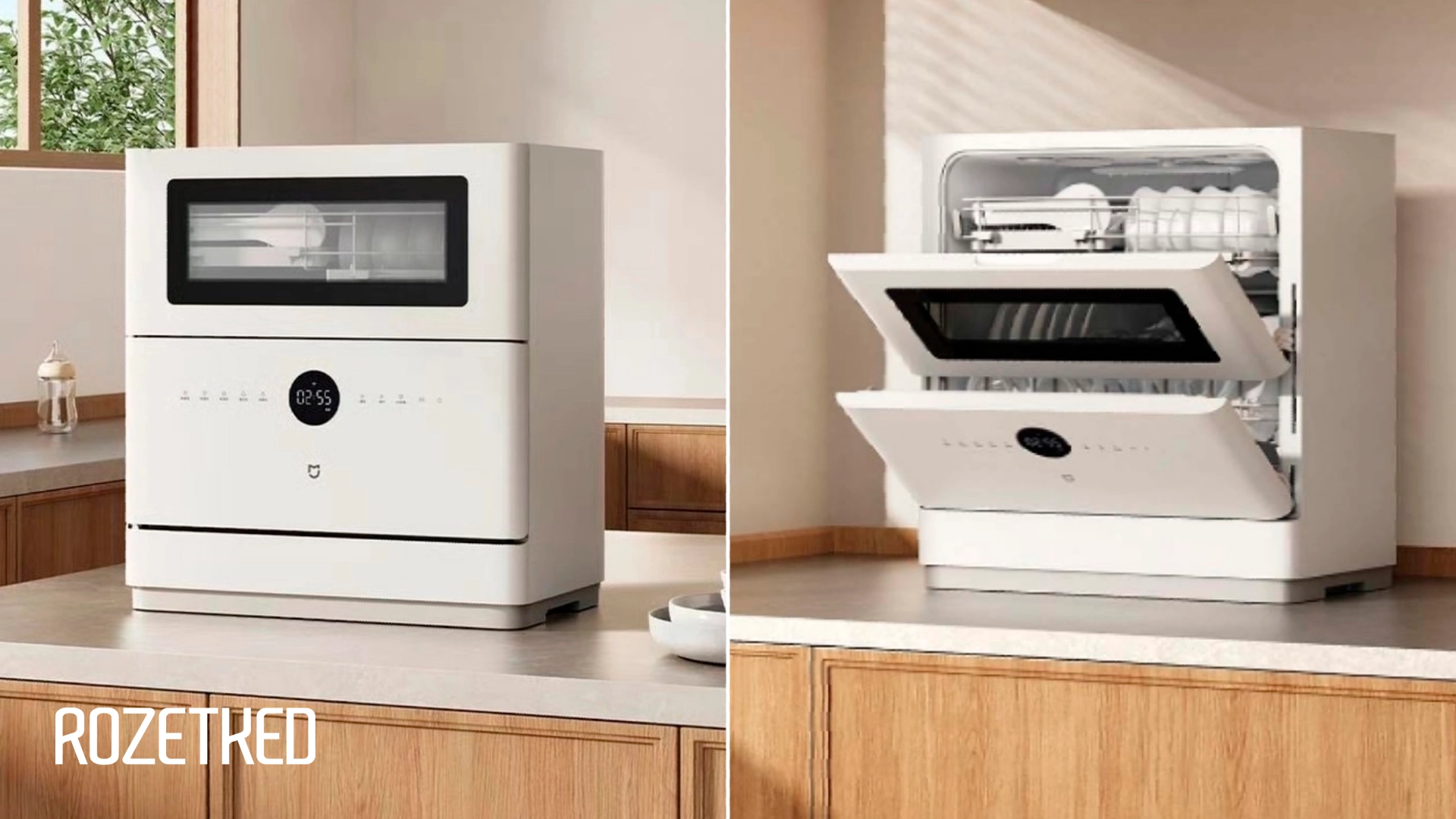 Xiaomi выпустила настольную посудомоечную машину Mijia S10