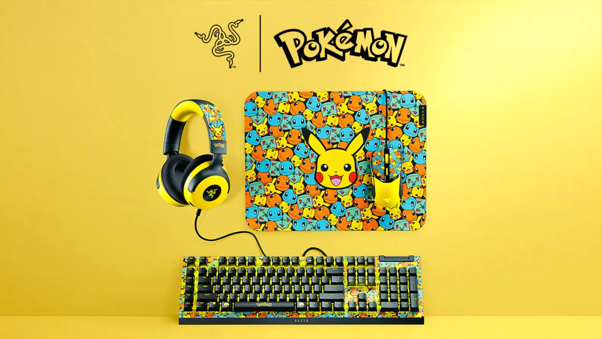 Razer выпустила комплект периферии в стиле Pokemon