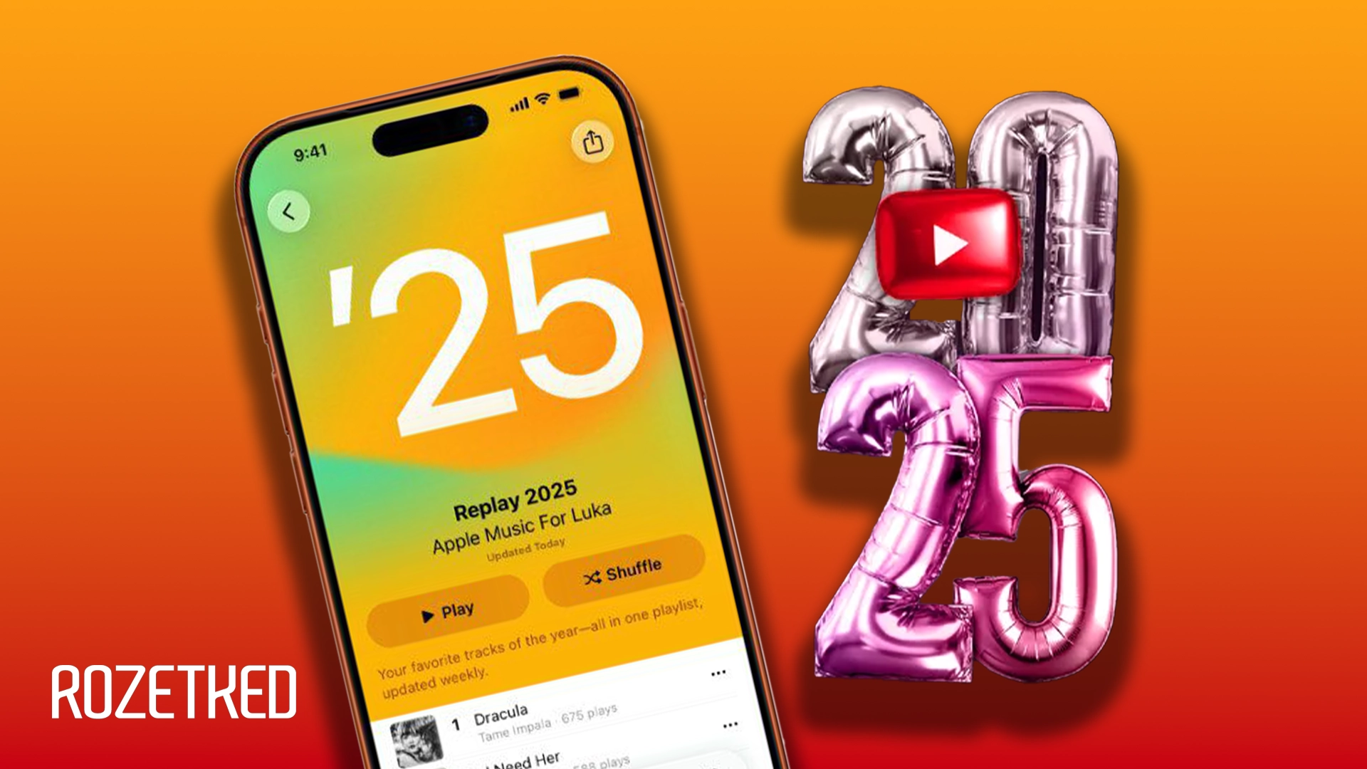 Apple Music и YouTube подвели персональные итоги 2025 года для пользователей
