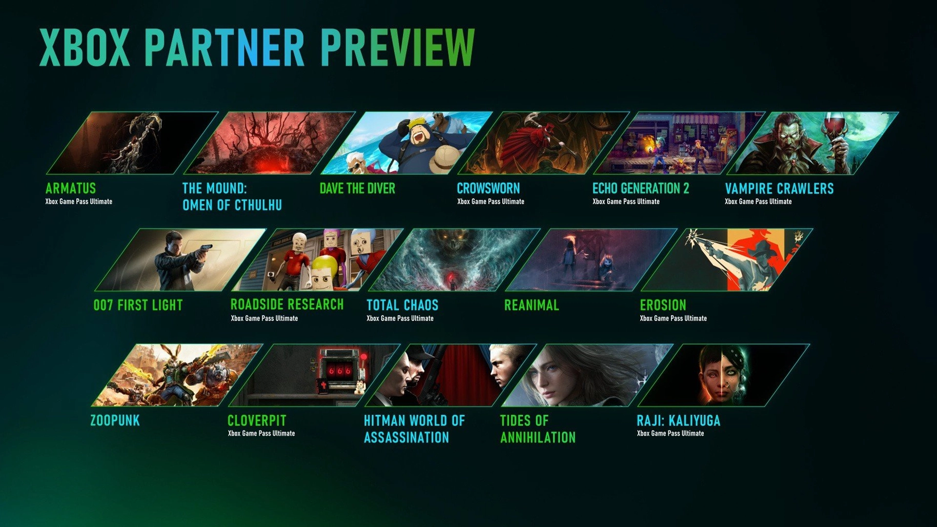 Total Chaos, пошаговая Vampire Survivors и Эминем в Hitman. Что показали на Xbox Partner Preview?