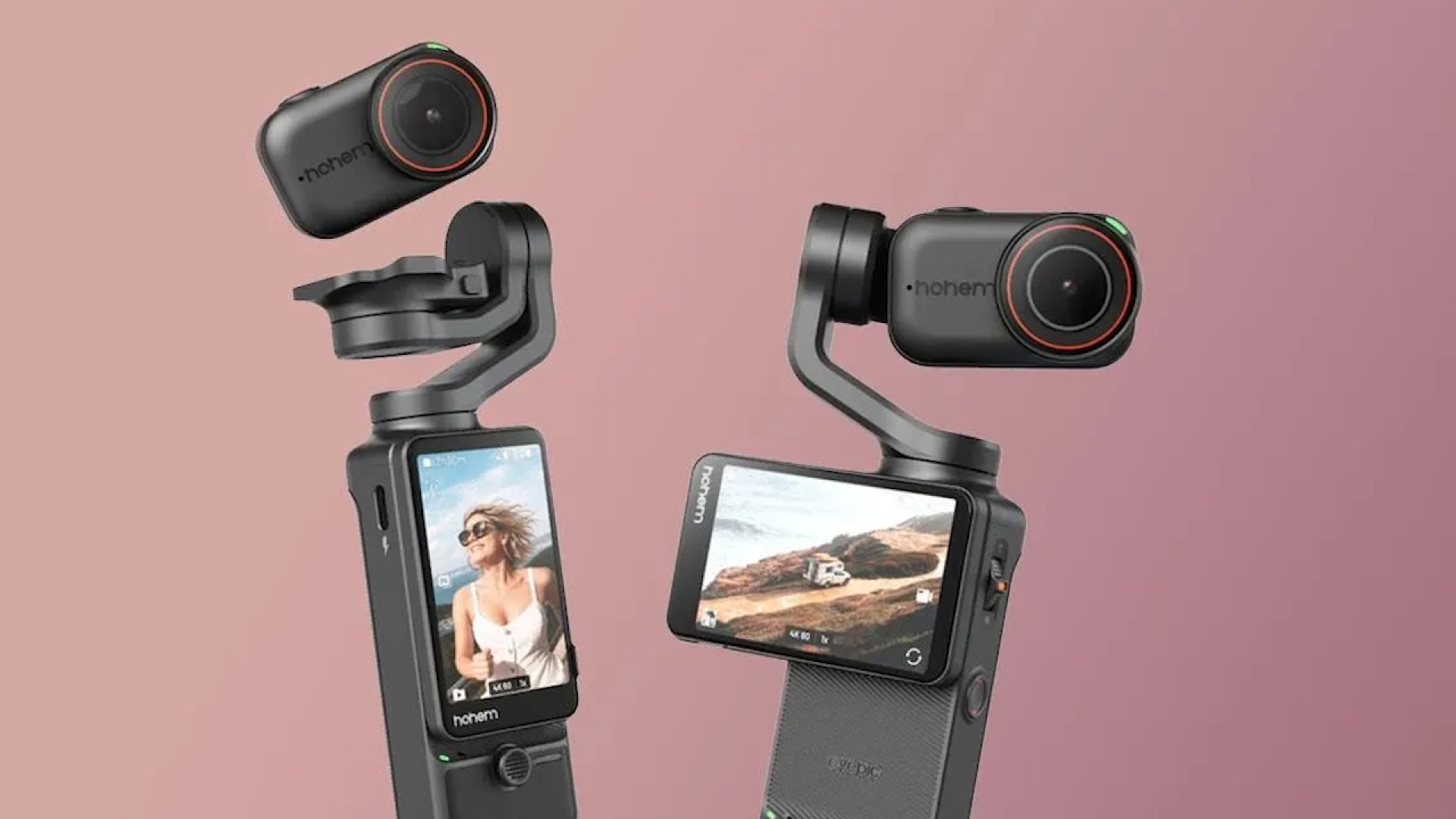 Hohem представила Eyepic — ручную камеру с гимбал-стабилизатором, которую можно отсоединить от корпуса