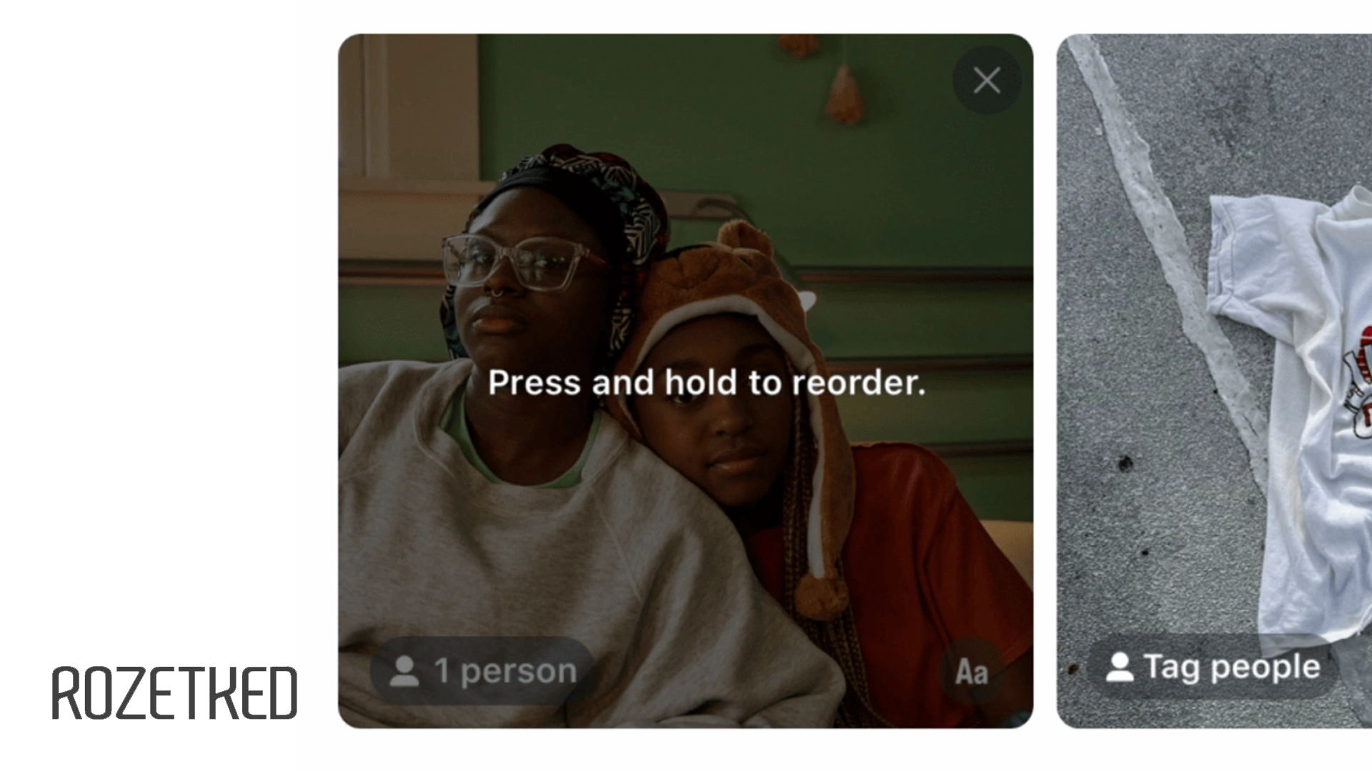 В Instagram* теперь можно менять порядок фото и видео в карусели после публикации
