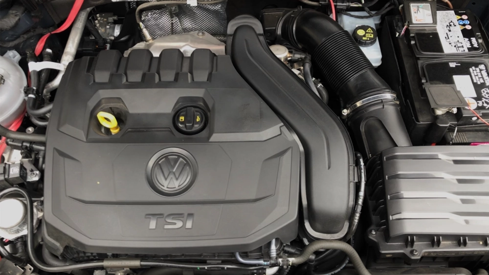 Бензиновый двигатель Volkswagen с турбонаддувом