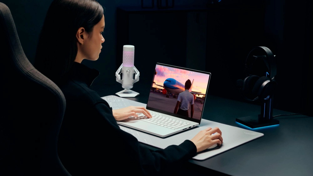 Пример тонкого игрового ноутбука. Источник: Asus