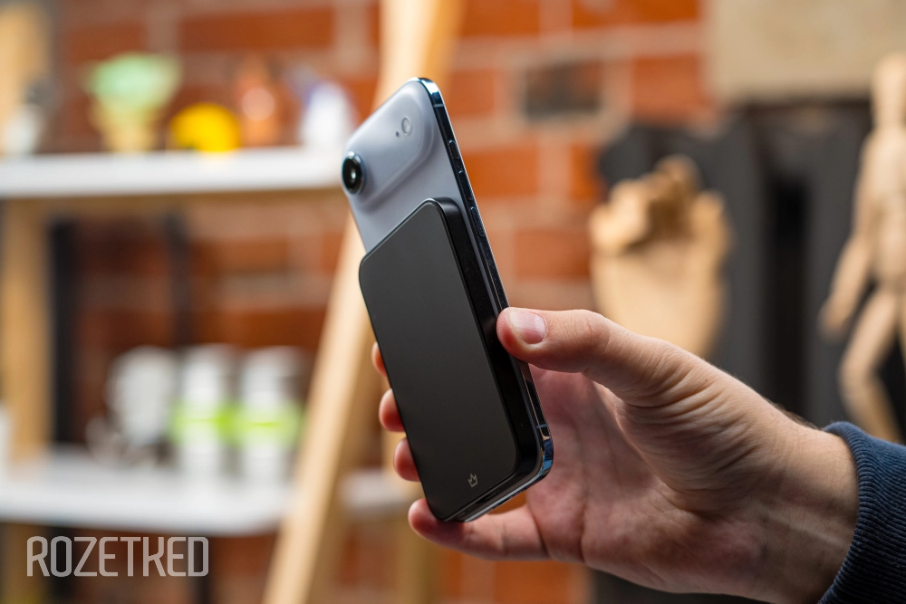 С MagSafe аккумулятором VLP на 5000 мАч