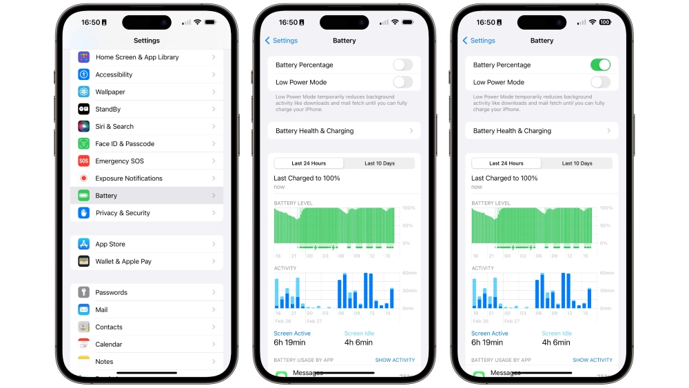 Управление батареей появится в «Настройках» на iPhone, но только с iOS 19 и Apple Intelligence