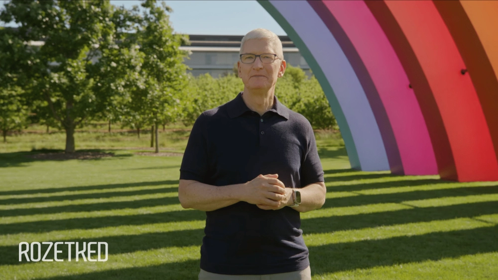 Глава Apple Тим Кук на WWDC 2023