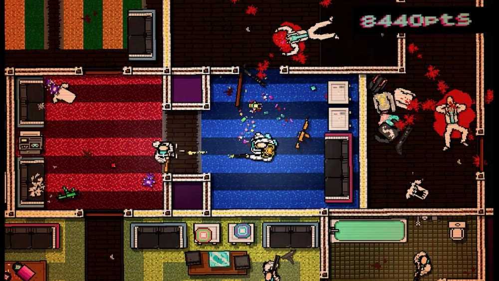 Кадр из Hotline Miami