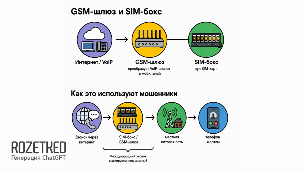 VoIP позволяет совершать голосовые звонки через интернет