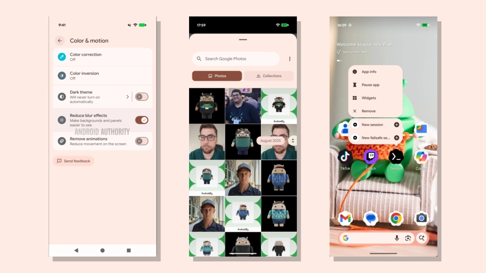 Скриншоты: Android Authority
