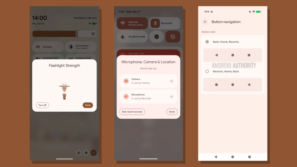 Скриншоты: Android Authority