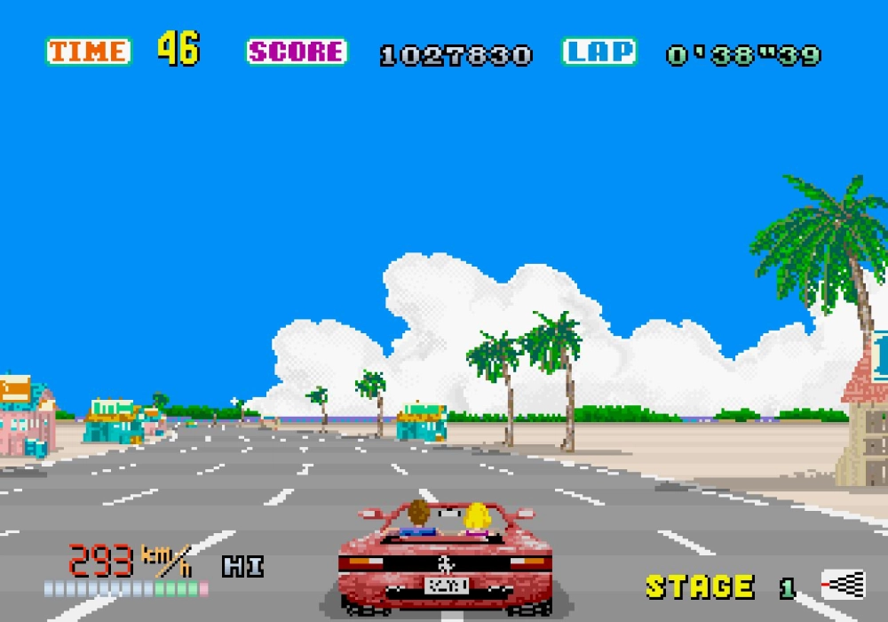 Кадр из Outrun 86-го