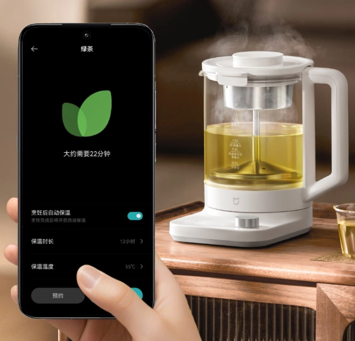 Представлен Xiaomi Mijia P1 — умный чайник с поддержкой HyperOS Connect ...