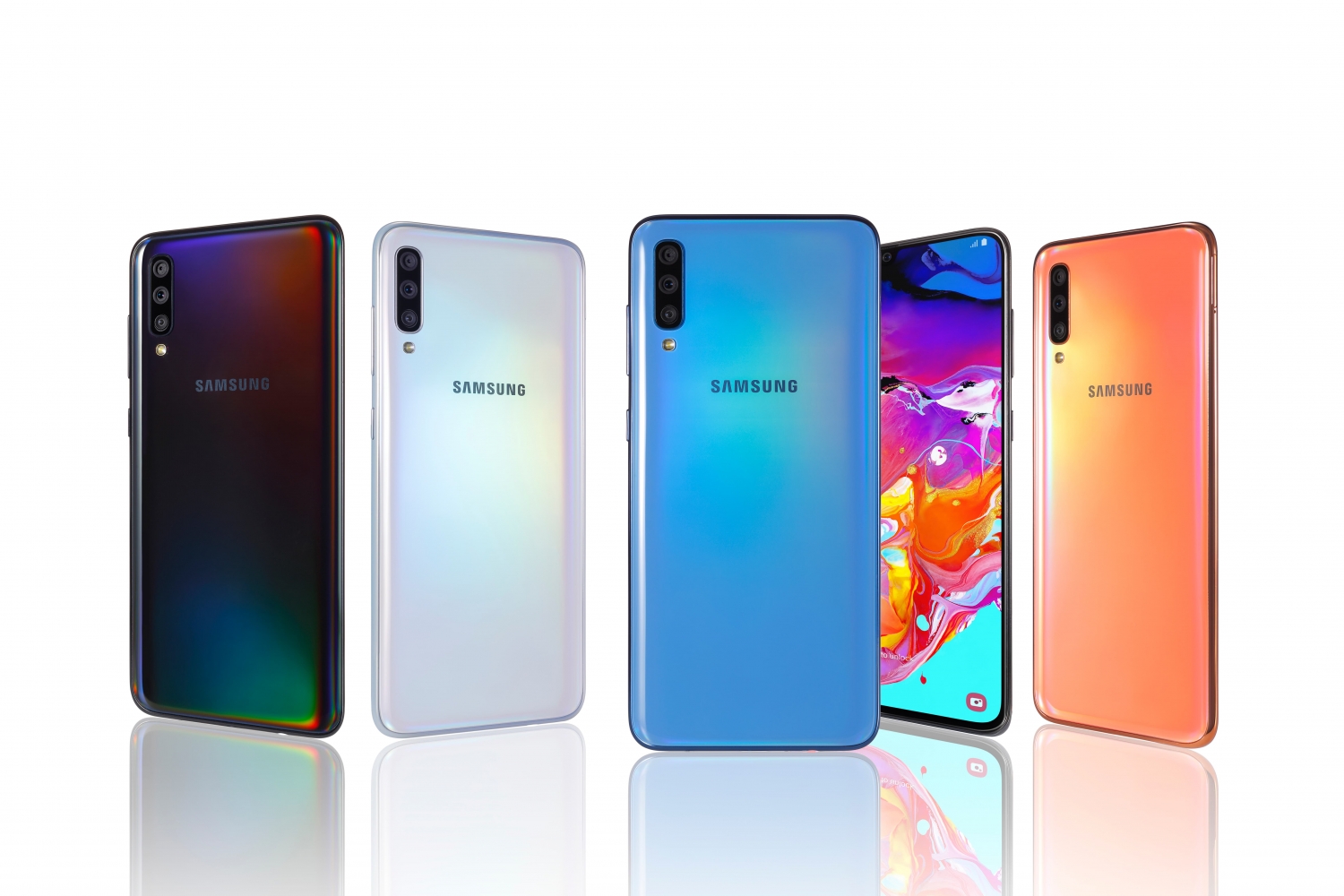 Samsung представила Galaxy A80 с поворотной камерой и A70 с дисплеем  Infinity-U - Rozetked.me