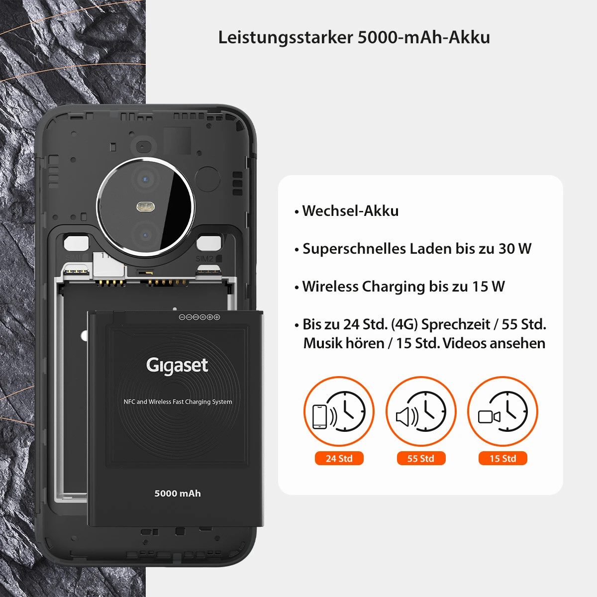 Представлен немецкий защищённый смартфон Gigaset GX6 - Rozetked.me