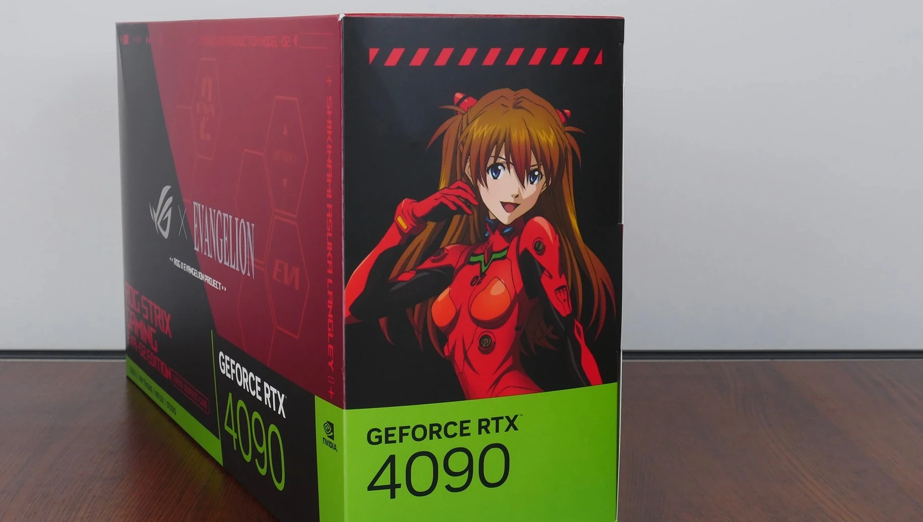 В продажу поступила красная Asus ROG Strix GeForce RTX 4090 OC EVA-02  Edition - Rozetked.me