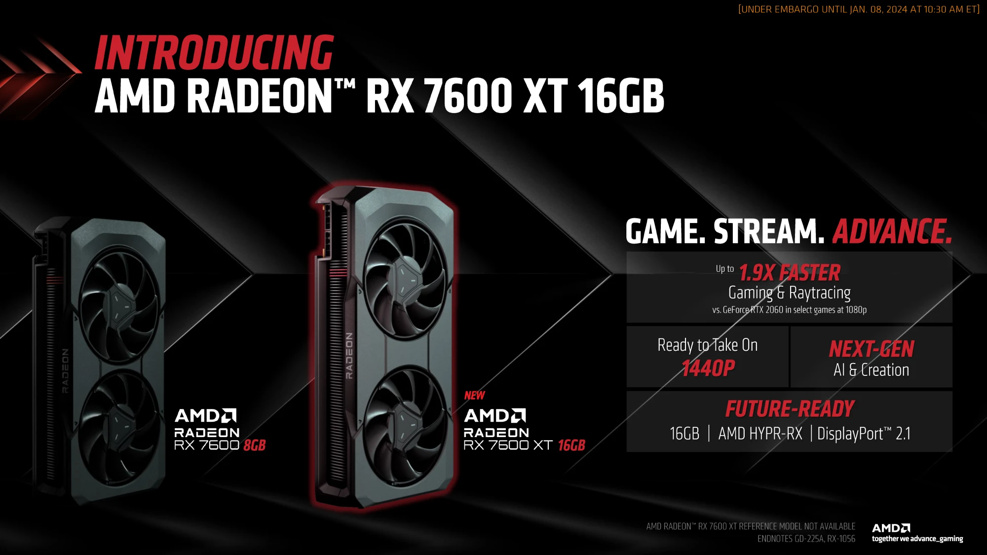 Представлена Radeon RX 7600 XT за 329 долларов - Rozetked.me