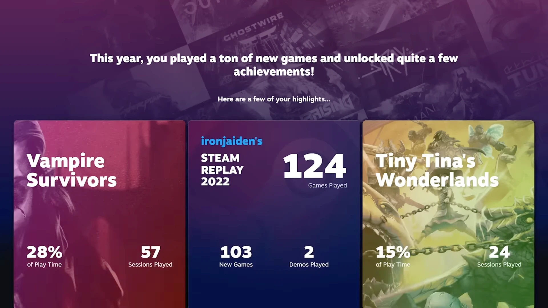 Steam представил персональные итоги 2022 года - Rozetked.me