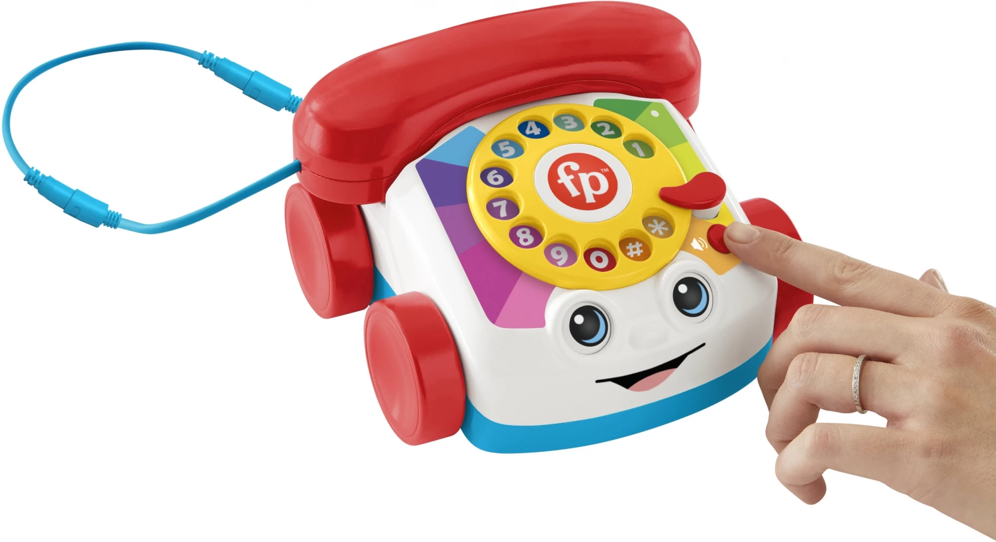 Fisher-Price выпустила игрушечный дисковый телефон, который реально умеет  звонить - Rozetked.me