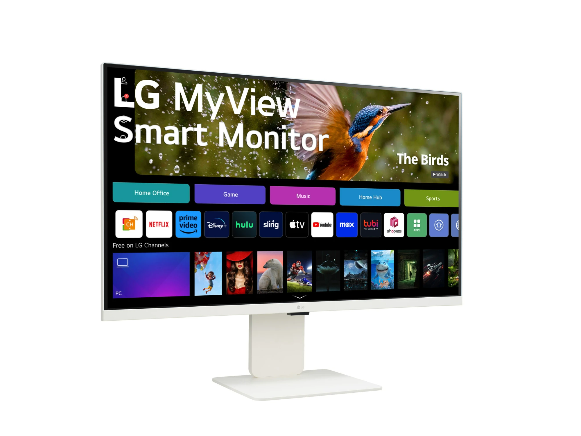 LG показала 32-дюймовый монитор 4K с функциями Smart TV - Rozetked.me