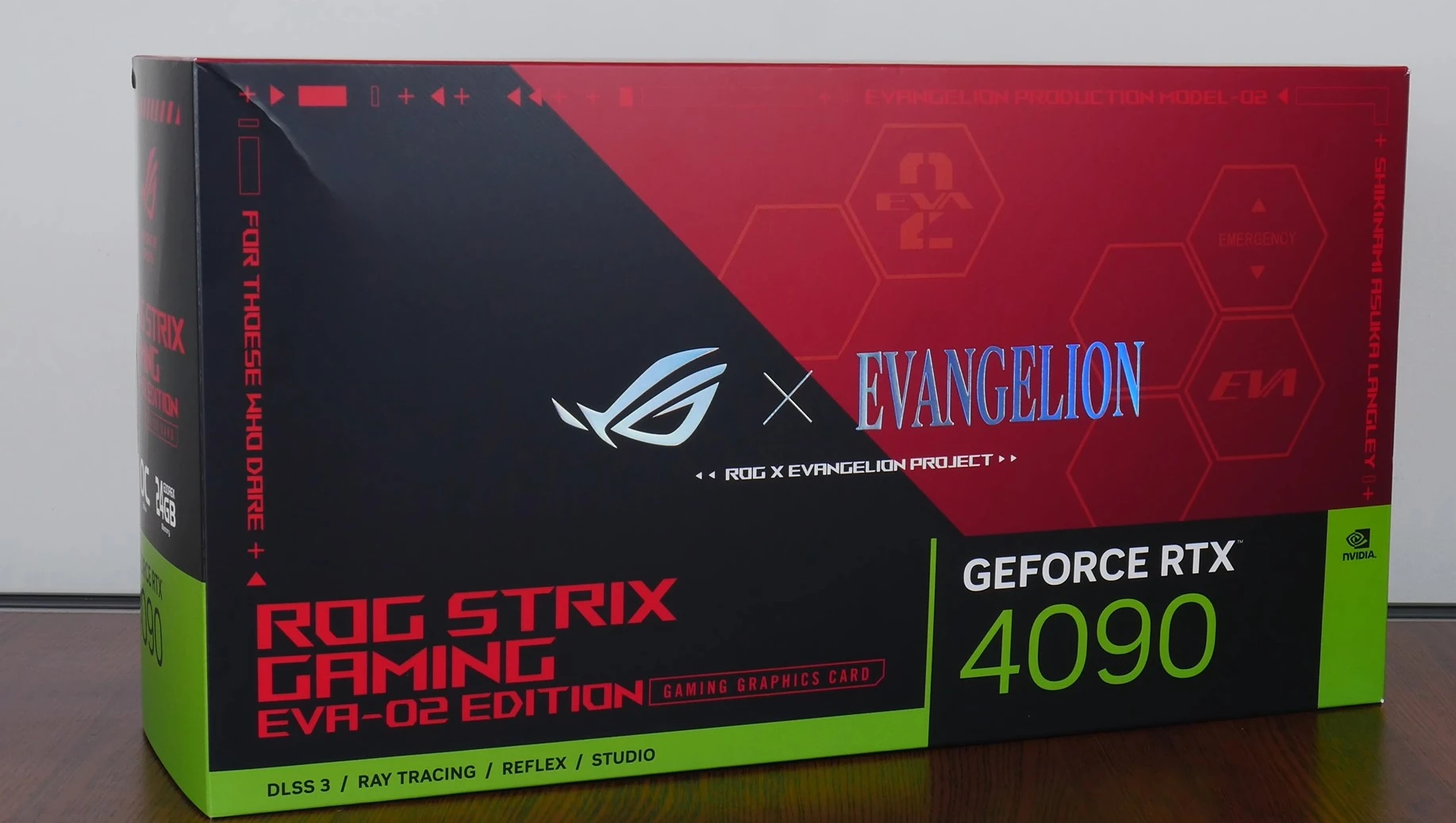 В продажу поступила красная Asus ROG Strix GeForce RTX 4090 OC EVA-02  Edition - Rozetked.me